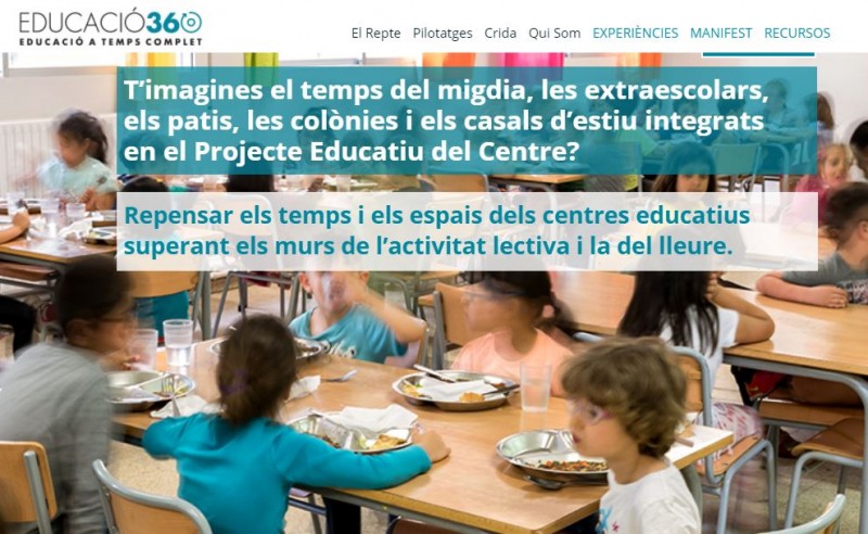 Educació 360, l'aliança per educar a temps complet