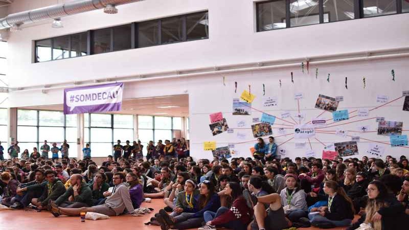 Més de 700 joves defineixen el futur de l'escoltisme català en el Congrés de Caps